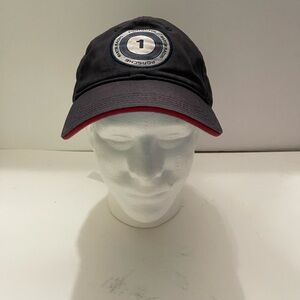 Porsche Martini Racing Hat Cap Strap Back Embroidered Patch Mens Motorsport